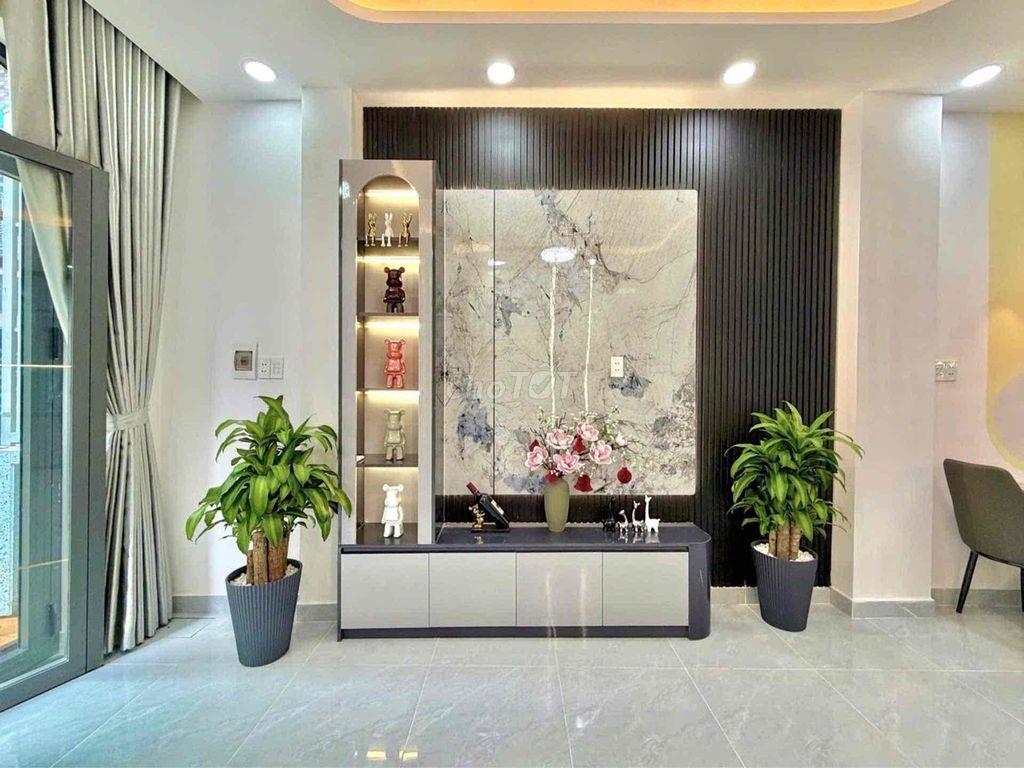 CHU VĂN AN-2 TẦNG LẦU-3PN 3WC FULL NỘI THẤT-DT 40M² (4x10) NỞ HẬU 4.4M