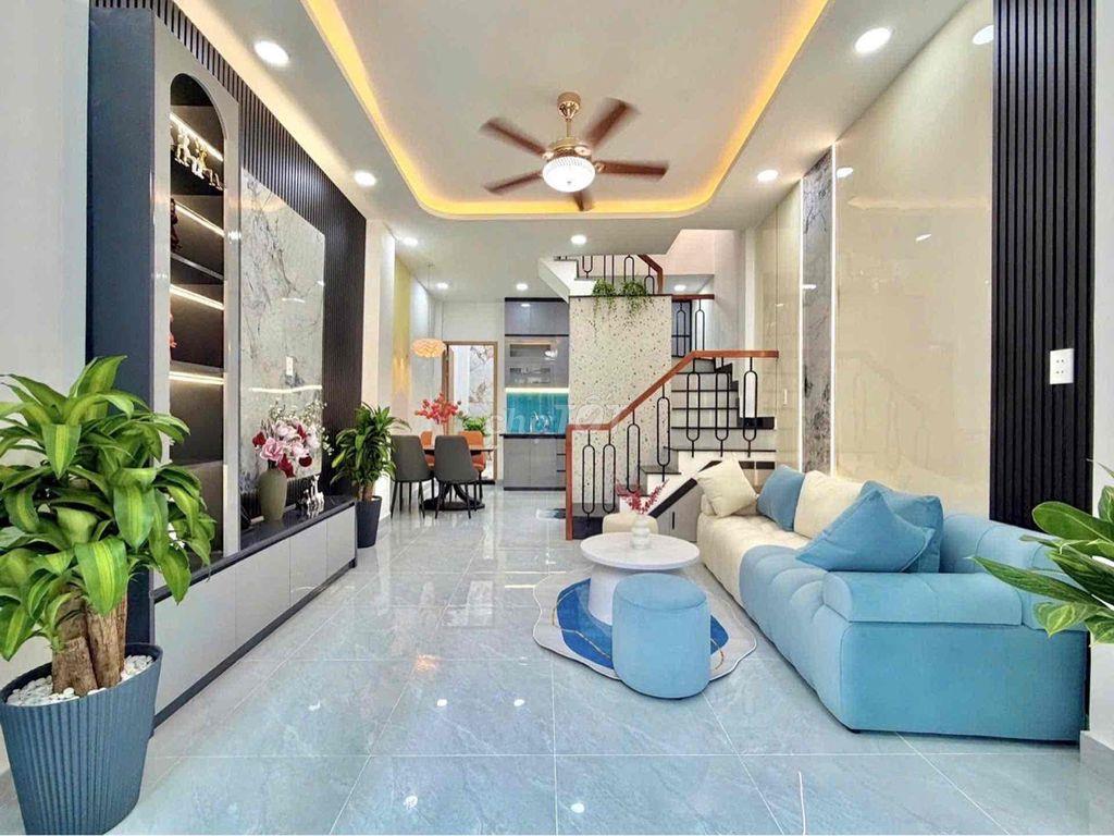 CHU VĂN AN-2 TẦNG LẦU-3PN 3WC FULL NỘI THẤT-DT 40M² (4x10) NỞ HẬU 4.4M