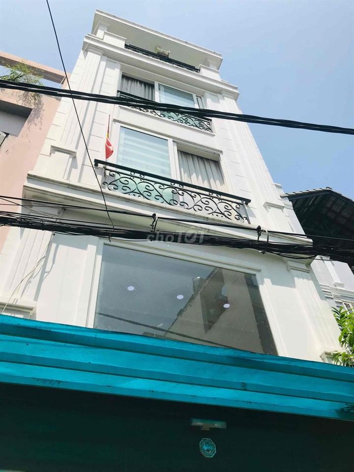 Nhà Hẽm Xe Hơi 4,2m x 13m gồm 3Lầu S.T 6phòng Đường Trần Bình Trọng
