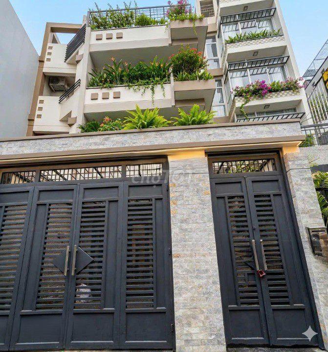 Kẹt Tiền ! Bán Nhà 4 tầng ~100m2 (6m x 17m) Nguyễn Văn Đậu hẻm xe hơi