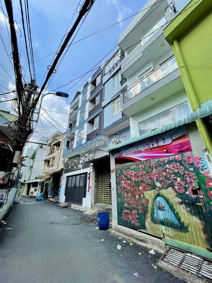 Ngay ĐH Hutech! Bán Nhà Điện Biên Phủ -Nguyễn Gia Trí 5x18m 4 Tầng
