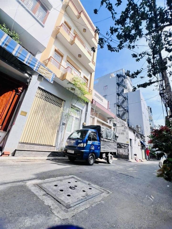 Chủ định cư bán gấp nhà 2 Mặt Tiền Trước sau Bùi Đình Túy,5x18m-4 tầng