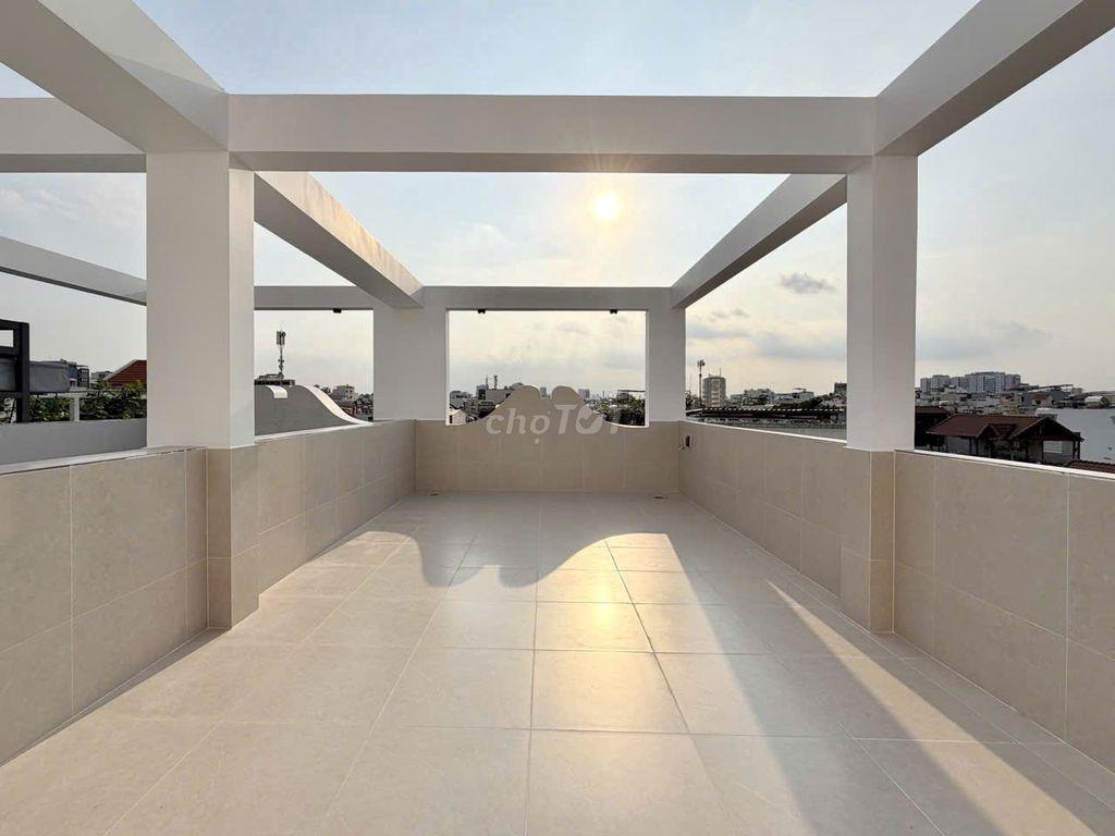 Bán nhà Bạch Đằng – Bình Thạnh – 50m² – 6 tầng thang máy – Hẻm ô tô