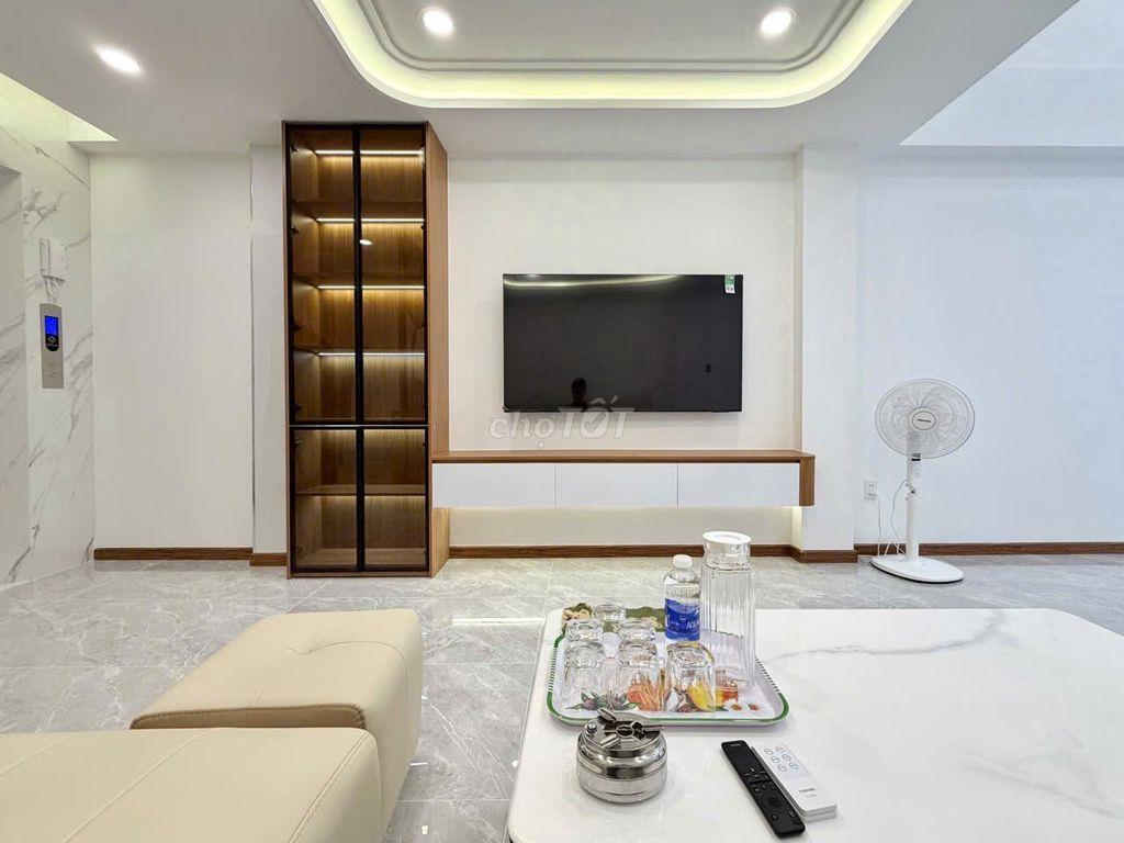 Bán nhà Bạch Đằng – Bình Thạnh – 50m² – 6 tầng thang máy – Hẻm ô tô