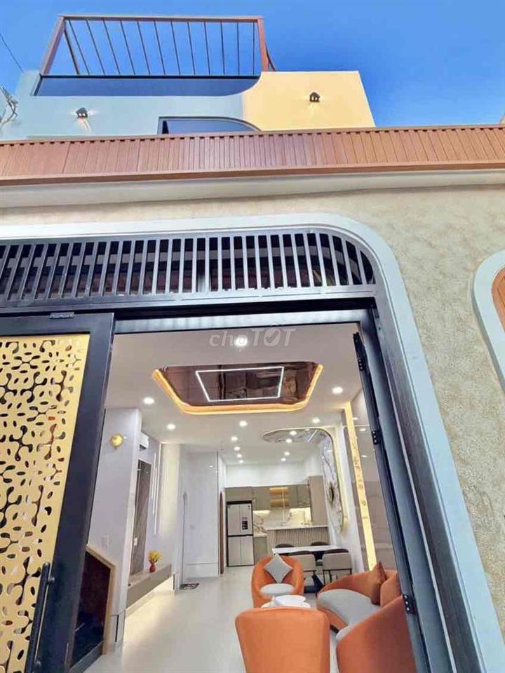 NHÀ MỚI FULL NỘI THẤT CAO CẤP, 3 TẦNG LẦU 64m2 GIA 6,990 TỶ