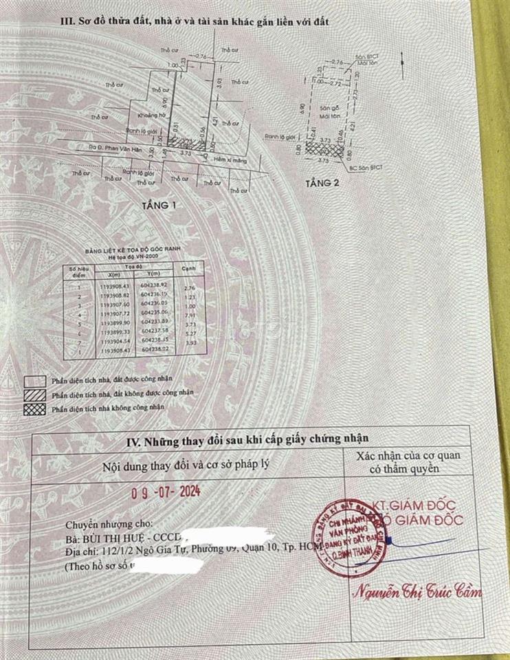 CHÍNH CHỦ BÁN NHÀ GẦN Q1