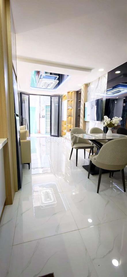 ĐINH TIÊN HOÀNG, HẺM THÔNG TỨ PHÍA, 10M RA HXH, DTSD 110M2