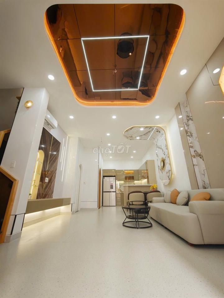 NƠ TRANG LONG, 68M2, NGANG 5M3, 3 TẦNG, HXH CÁCH 1 CĂN, ST ĐỦ ĐÁ BANH