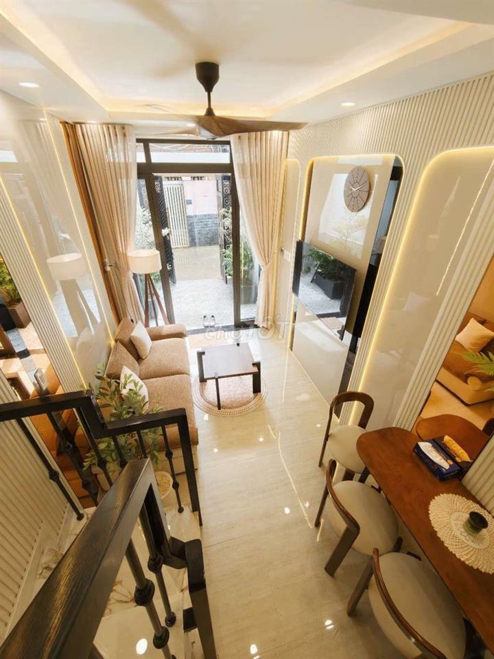 6T HƠN, NGUYỄN KIỆM, ~40M2 x 3T BTCT, HẺM 5M, 4PN, FULL NT CAO CẤP