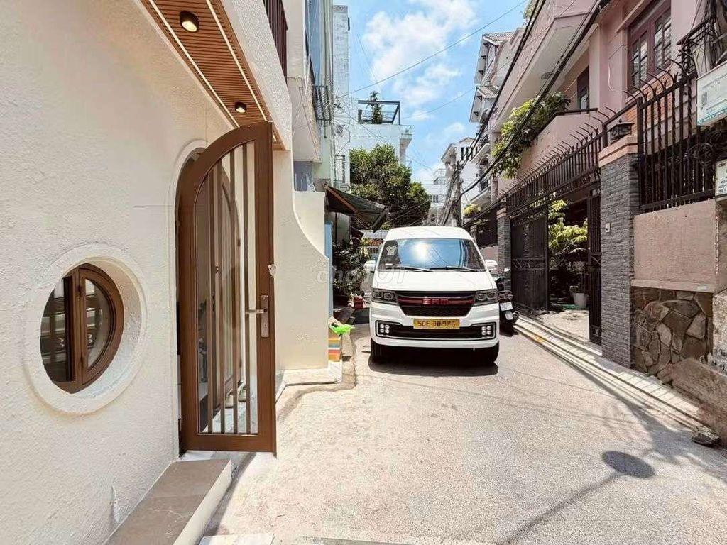 NGÃ 4 PHÚ NHUẬN, 2 MẶT HẺM XE TẢI THÔNG 4 PHÍA, 48M2, PN TRỆT, HẺM VIP