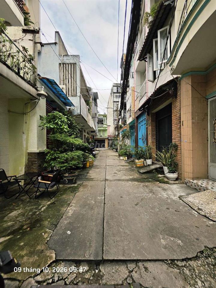 PHAN ĐĂNG LƯU, 53M2, HẺM XE HƠI TỚI CỬA, NỞ HẬU