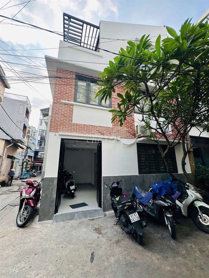 CHDV NGUYỄN VĂN ĐẬU, 80M2 X 3T BTCT, HẺM XE HƠI TỚI CỬA, HT PCCC SẴNG