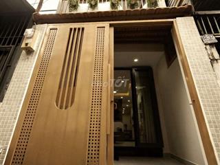 ĐINH BỘ LĨNH, 37M2, HẺM VF3 TỚI CỬA THÔNG TỨ PHÍA, HOÀN CÔNG ĐỦ
