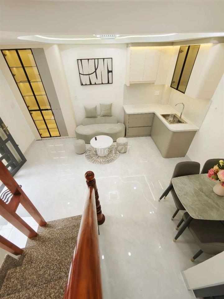 TRẦN BÌNH TRỌNG, 24M2, SIÊU NỞ HẬU, HẺM 3GAC THÔNG 4 PHÍA