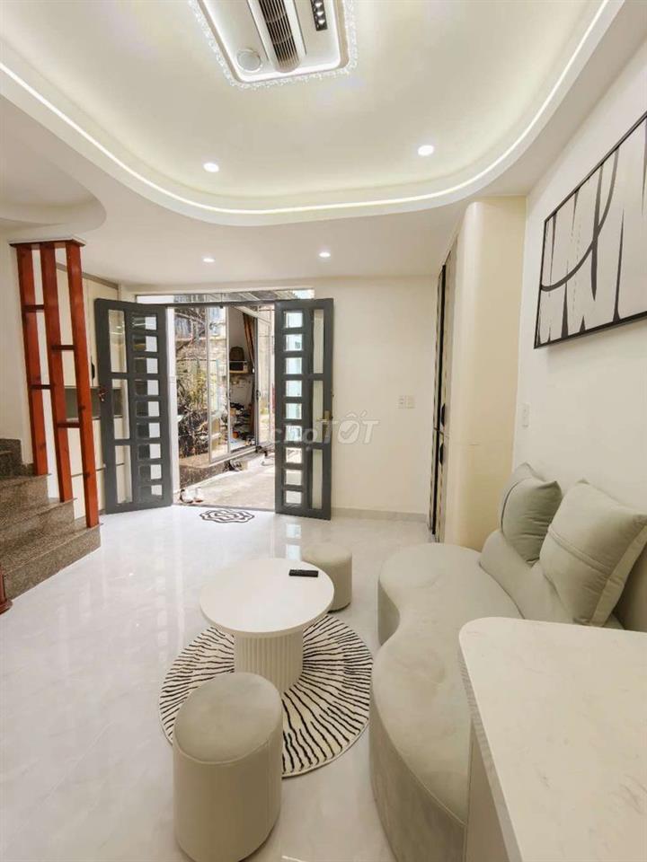 TRẦN BÌNH TRỌNG, 24M2, SIÊU NỞ HẬU, HẺM 3GAC THÔNG 4 PHÍA
