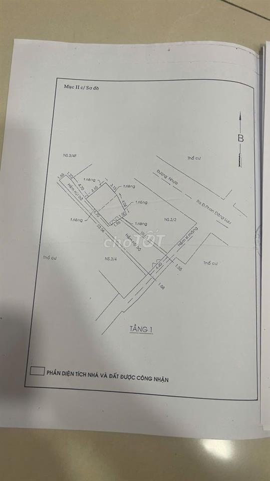 BÁN NHÀ 30M2, 1 TRỆT 2 LẦU  2 PN, SẴN SỔ, P.3, PHÚ NHUẬN