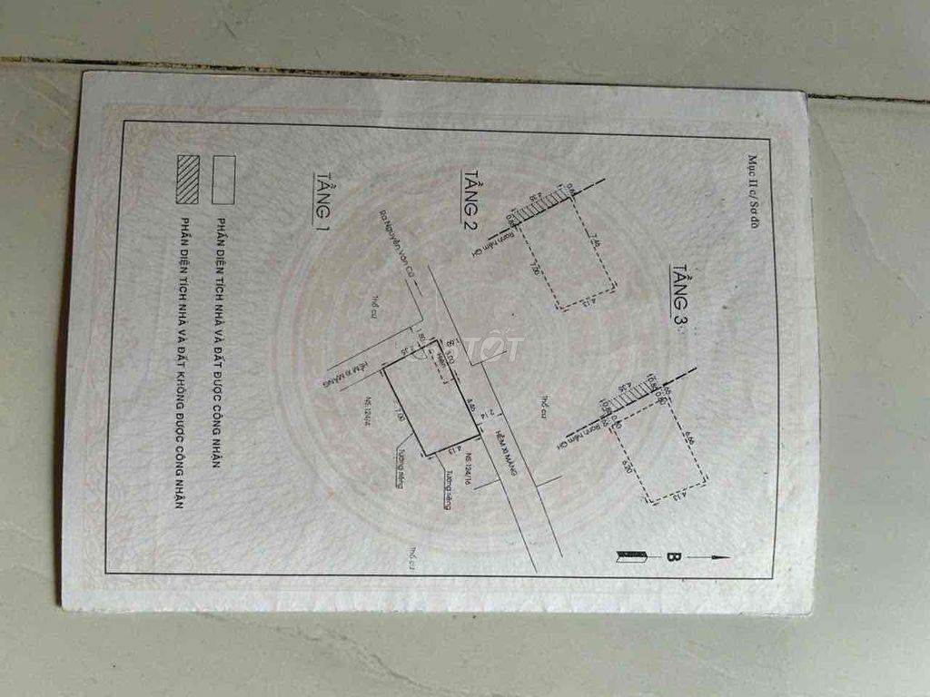 CHÍNH CHỦ GỞI BÁN NHÀ Q1 6,5 TỶ