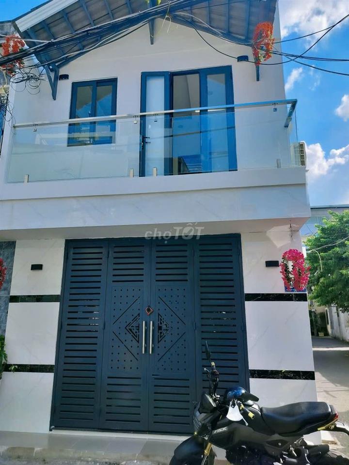 NHÀ MỚI 2 TẦNG, NGUYỄN THÁI SƠN – HẺM XE HƠI  –  4.x T.Y