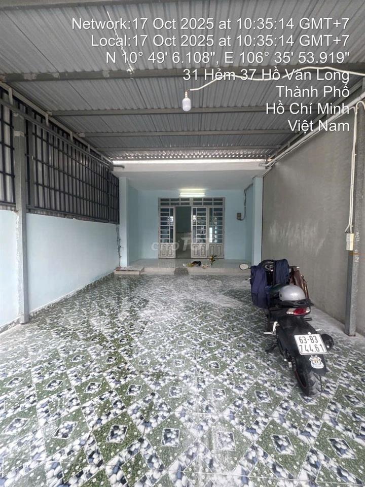 HXH Hồ Văn Long NHÀ NH 160M2 BÁN 8TY5  Bình Hưng Hoà B Bình Tân