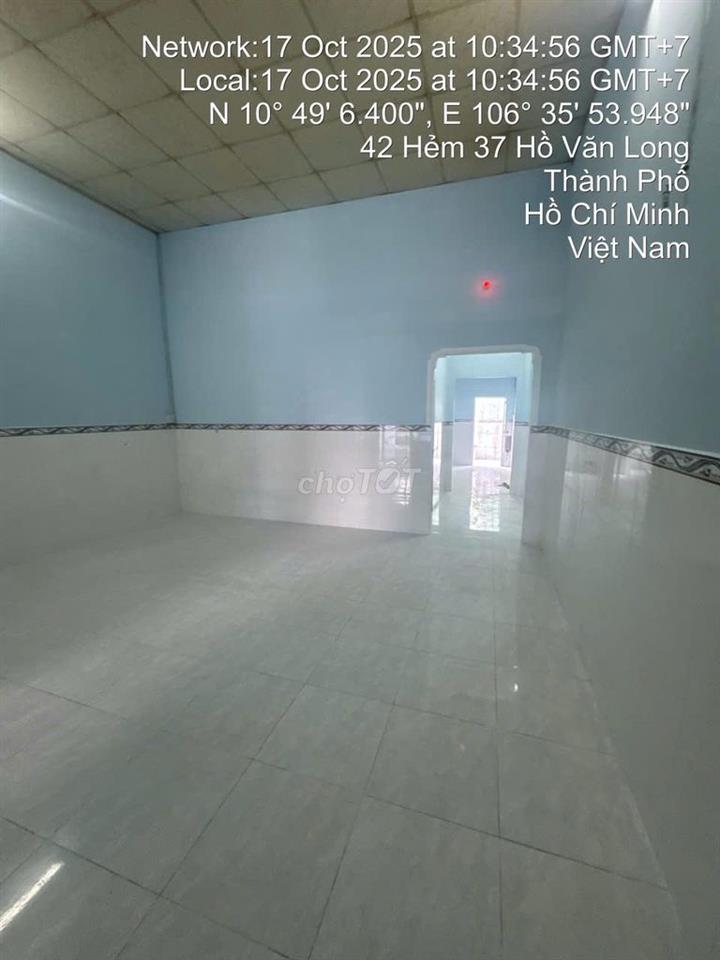 HXH Hồ Văn Long NHÀ NH 160M2 BÁN 8TY5  Bình Hưng Hoà B Bình Tân
