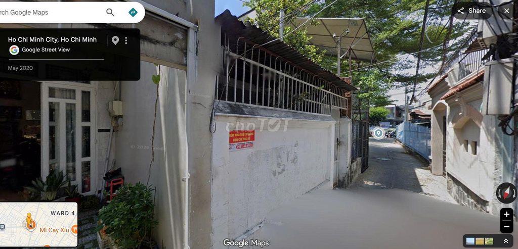 CHÍNH CHỦ BÁN NHÀ HẺM SÁT MẶT TIỀN VĨNH HỘI BANK ĐỊNH GIÁ 130TR/M2
