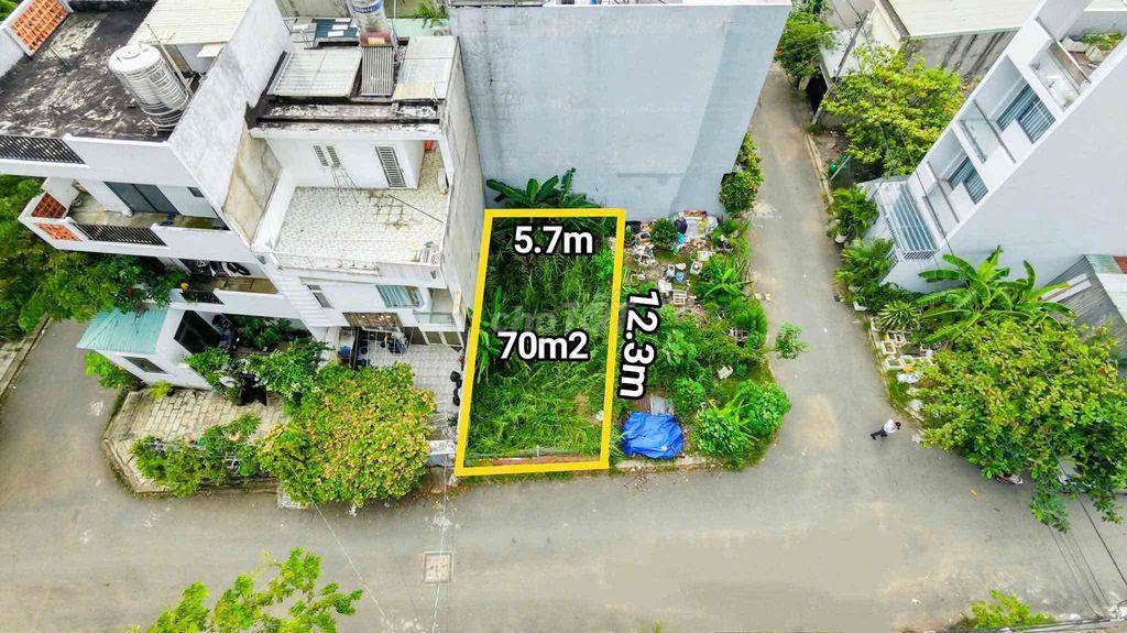 ĐẤT NỀN 70M², NGANG 5.7M ĐẸP, ĐƯỜNG Ô TÔ GẦN CẦU ÔNG NHIÊU.