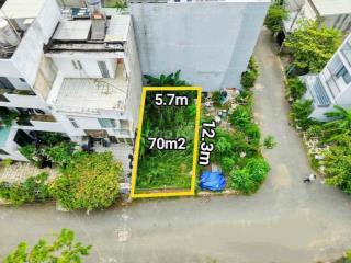 ĐẤT NỀN 70M², NGANG 5.7M ĐẸP, ĐƯỜNG Ô TÔ GẦN CẦU ÔNG NHIÊU.