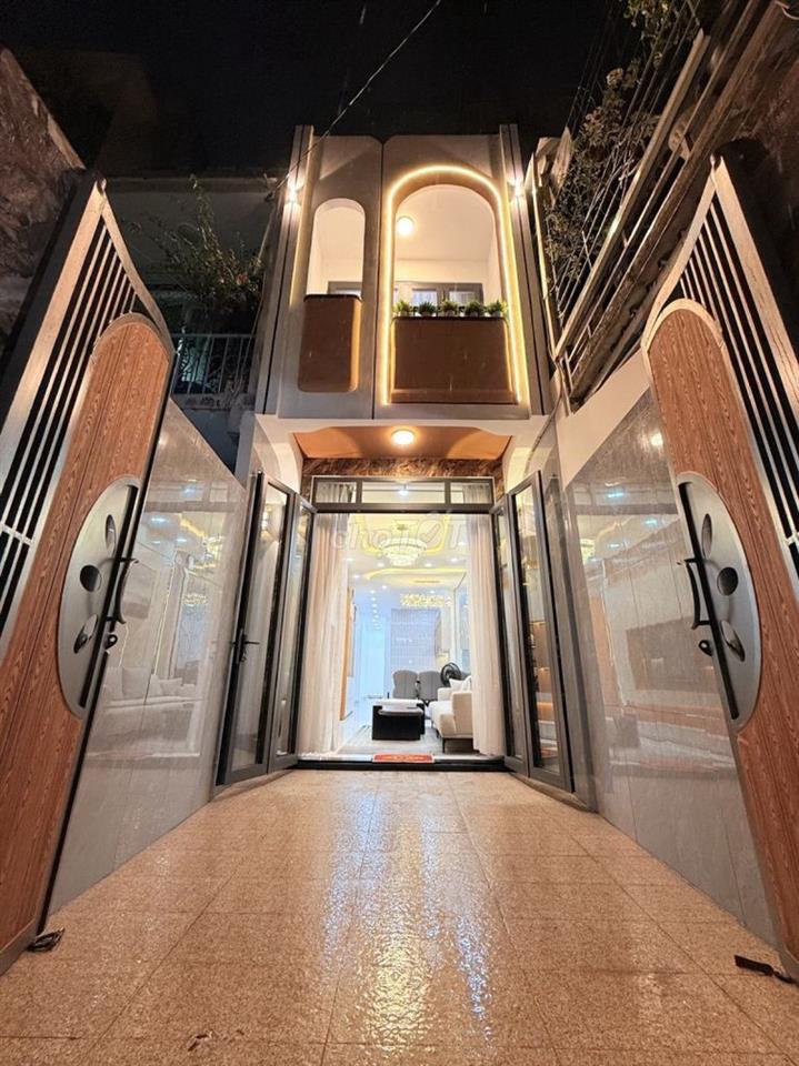 NHÀ ĐẸP MỚI 100% BÌNH THẠNH - VẠN KIẾP - CÓ 4 PN ( CÓ PN TRỆT) 3WC