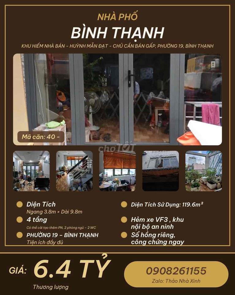 KHU HIẾM NHÀ BÁN - HUỲNH MẪN ĐẠT - CHỦ GIẢM MẠNH XUỐNG 200TR CHỈ 6.2