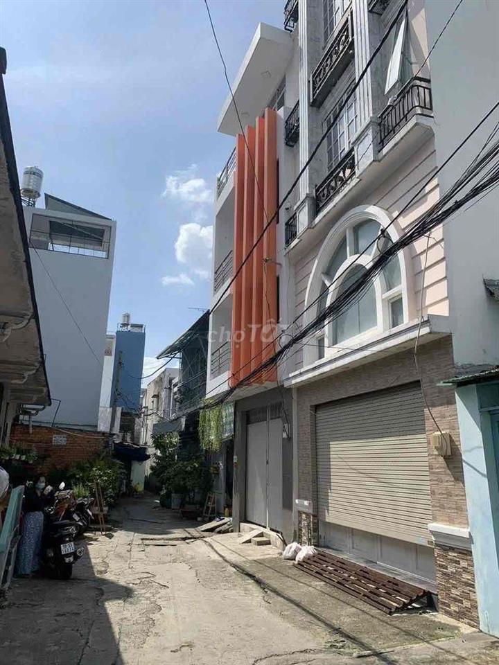 CHO THUÊ NHÀ HẺM OTO NƠ TRANG LONG - 3PN 3WC