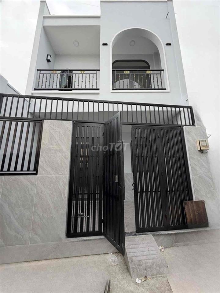 NHÀ NGANG TRÊN 5M GIÁP BÌNH THẠNH - GẦN CHỢ CÂY QUÉO - 86,3M2 - 3PN