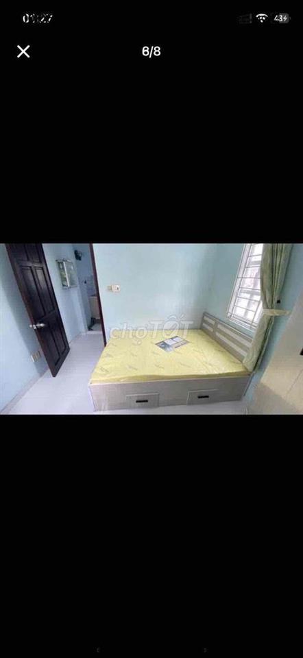 cho thuê căn hộ 2pn 1wc full NT lầu 3