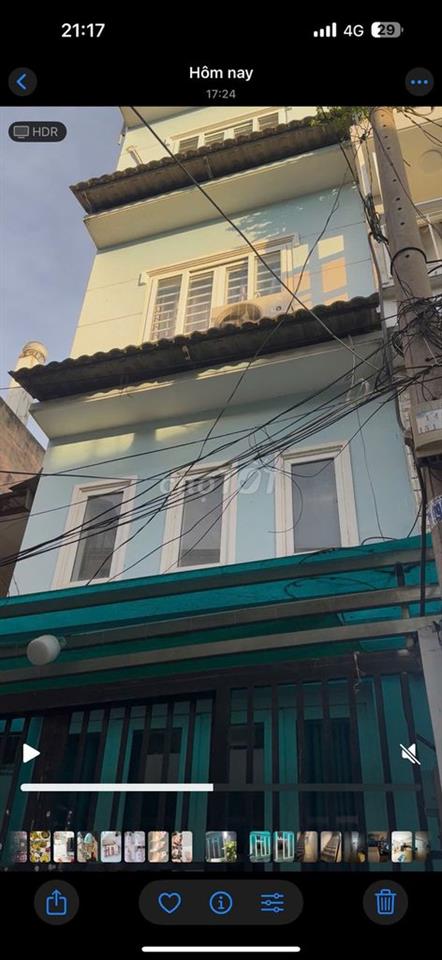 NHÀ BÁN - 5 TẦNG - HẺM 146 VŨ TÙNG