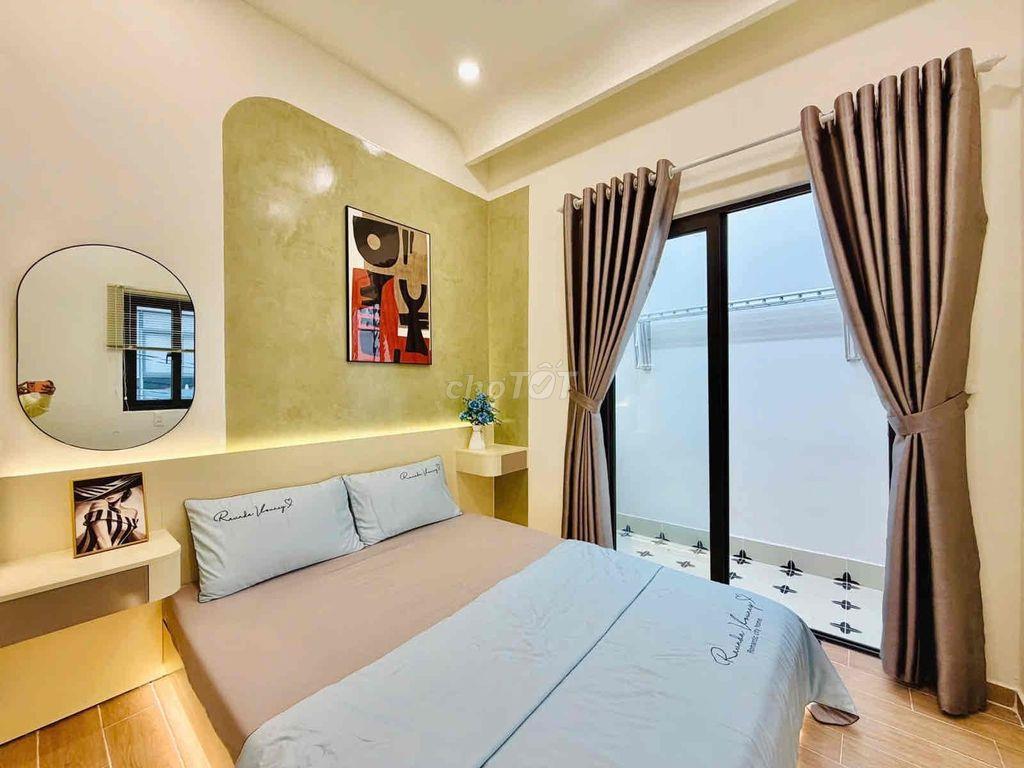 (Gò Vấp)31m2 Đất, hẻm xe hơi 5m, sát Emart 2, Full nội thất, giá TL