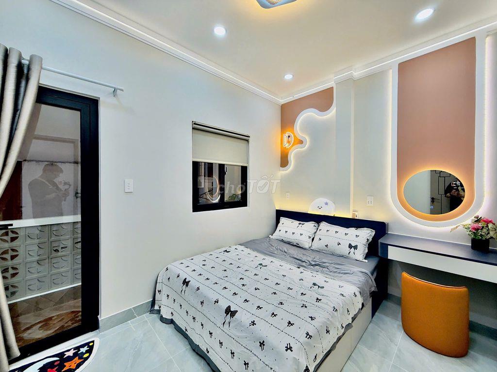 (Phú Nhuận)Ngang nhà 7m2, 2 tầng 3PN/2WC (PN TRỆT), Full nội thất.