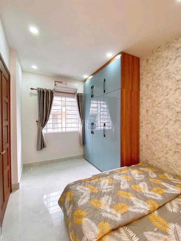 (Gò Vấp)Ngang KHỦNG 10,2m Ô Tô ngủ nhà, 41m2 đất, 2 tầng Full nội thất