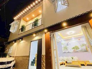 (Gò Vấp)Ngang KHỦNG 10,2m Ô Tô ngủ nhà, 41m2 đất, 2 tầng Full nội thất