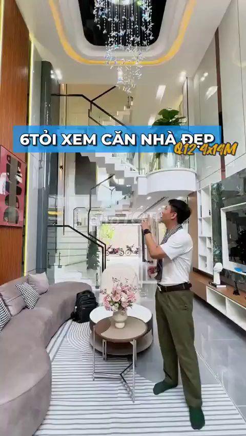 Bán Nhà Phố Hiện Đại 1 Trệt 1 Lửng 3 Lầu Full Nội Thất