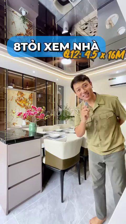 Bán Nhà Phố Hiện Đại Full Nội Thất Có Thang Máy