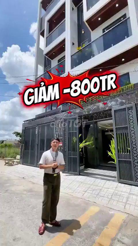 Bán Nhà Mặt Tiền Thạnh Lộc 39 Hiện Đại Đầy Đủ Nội Thất