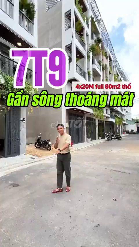 Nhà Phố Quận 12 Có Thang Máy, Giảm Còn 7.9 Tỷ