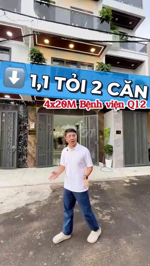 Bán Nhà Phố Hiện Đại Có Thang Máy Quận 12, 8.6 Tỷ