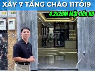Bán Nhà Mặt Tiền 5 Tầng Full Nội Thất Giá 11 Tỷ