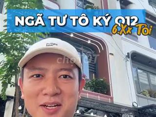 Bán Nhà Phố 4x13m Hơn 6 Tỷ Quận 12