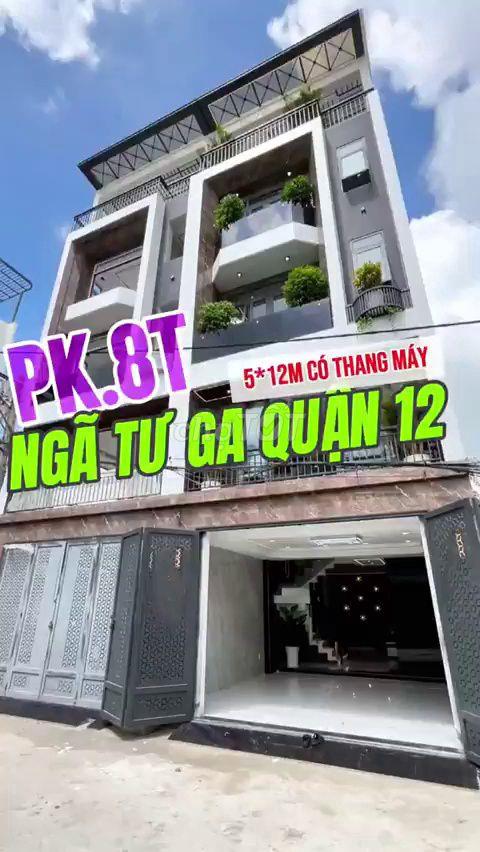 Bán Nhà Phố 5x12m Có Thang Máy, Giá 8.7 Tỷ