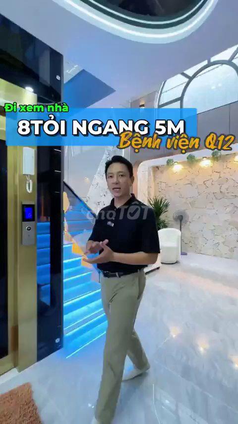 Bán Nhà Phố Có Thang Máy Full Nội Thất Quận 12