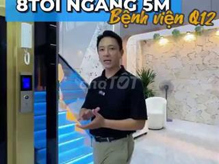 Bán Nhà Phố Có Thang Máy Full Nội Thất Quận 12