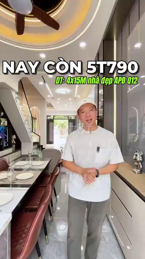 Bán Nhà Phố Hiện Đại 4 PN Full Nội Thất 5.79 Tỷ