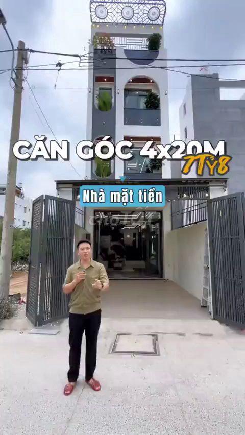 Bán Nhà Phố 2 Mặt Tiền Thạnh Lộc 37 - Giá 7.8 Tỷ