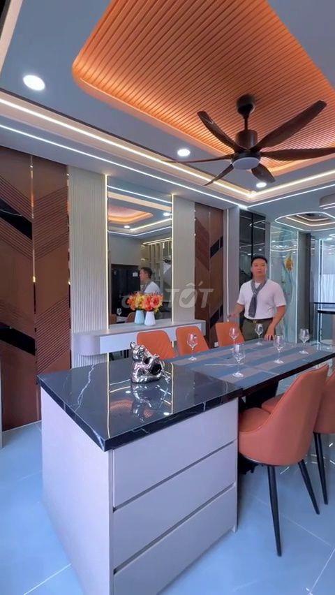 Bán Nhà Phố Mới Xây Ngang 4m Thạnh Lộc Q12 - Giá 7.35 Tỷ